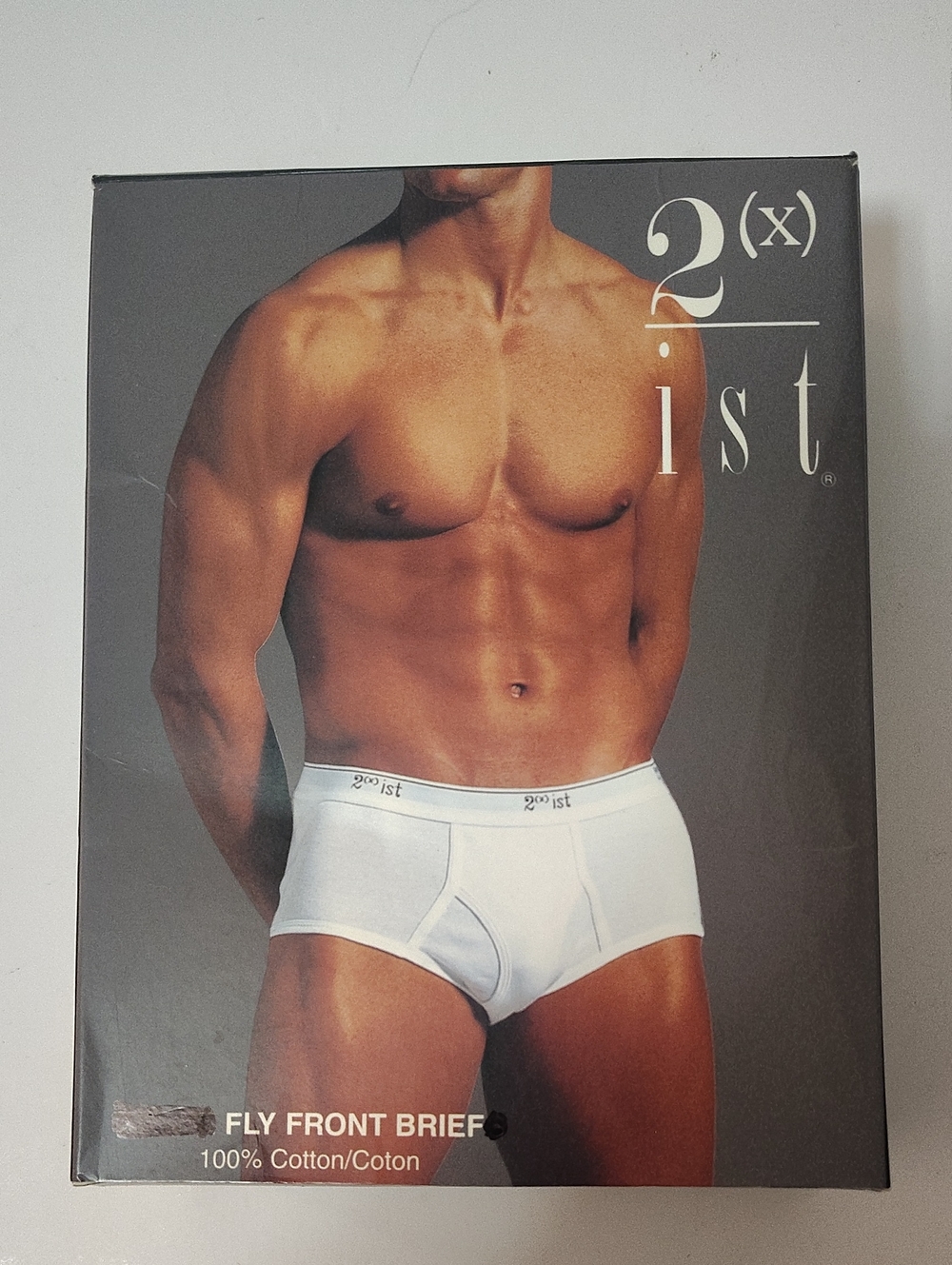 Vtg 2xist Men’s Classic White Fly Front Cotton Brief - 1 Pack - Size 34